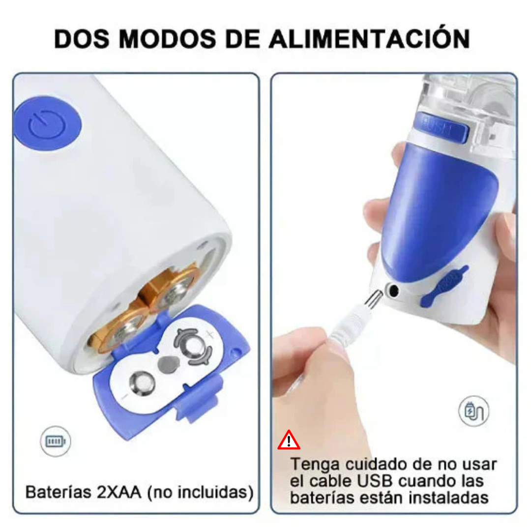 NebuCare™ - Nebulizador Portátil con Tecnología Avanzada para Niños y Adultos