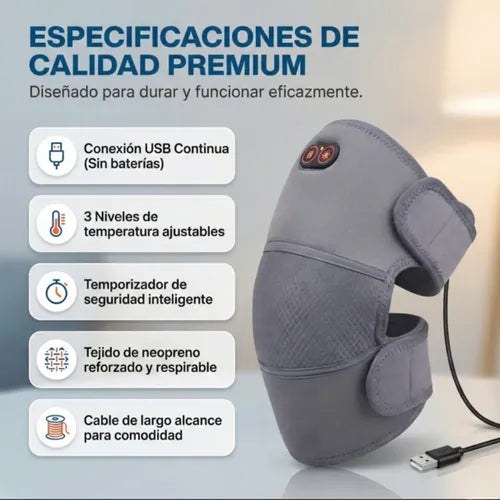 ThermoKnee Pro™ - Rodillera Termica Alivia Dolores