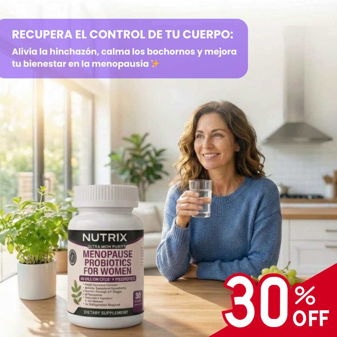 Menobalance™ by Nutrix -  Alivio natural de los síntomas de la menopausia