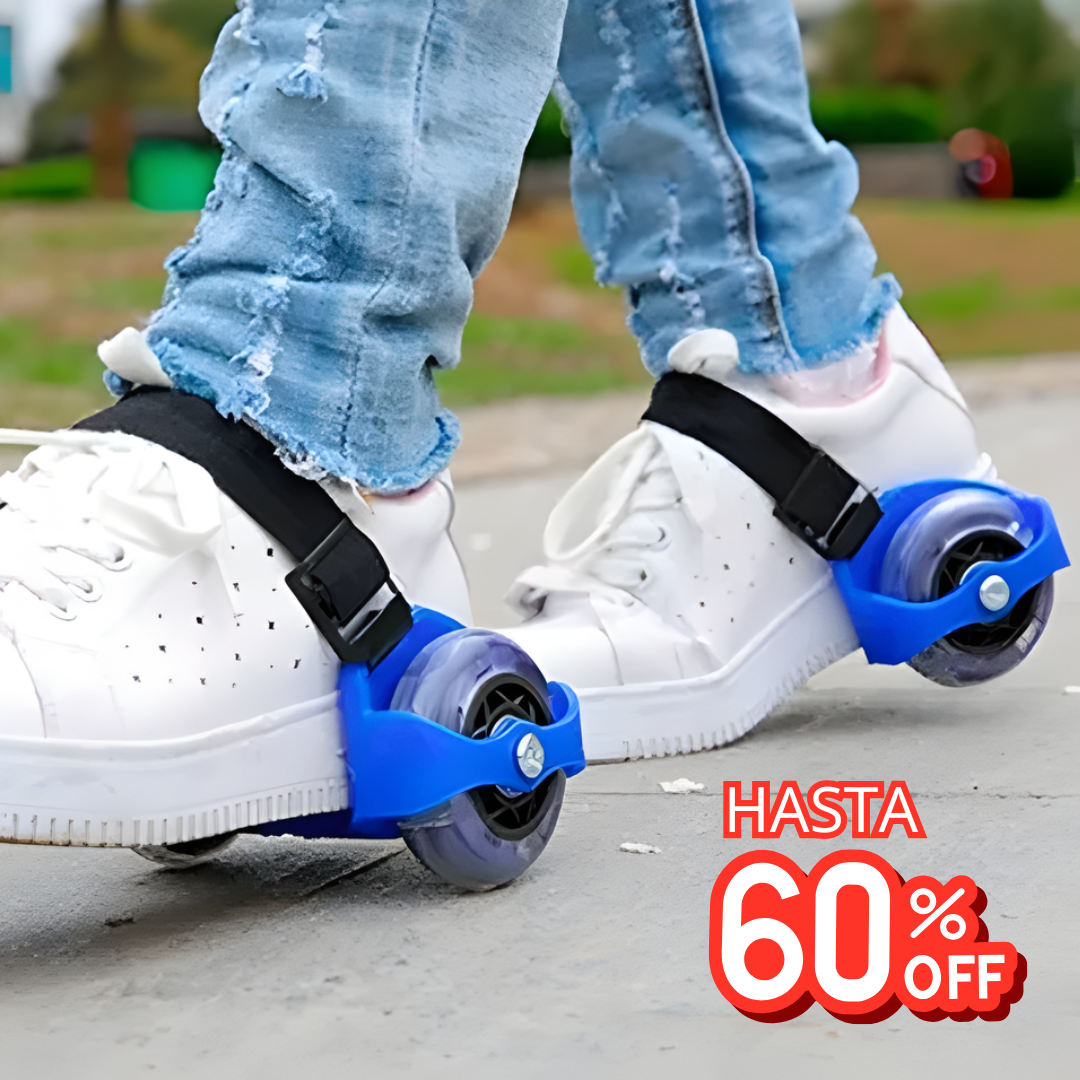 PowerWheels™ Patines Ajustables para zapatillas LED