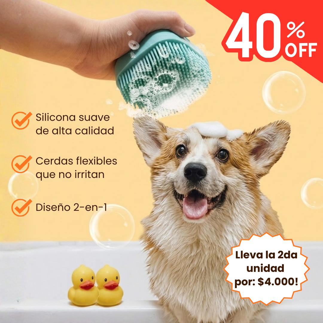 PawBubble™ - Esponja de Silicona con Dispensador