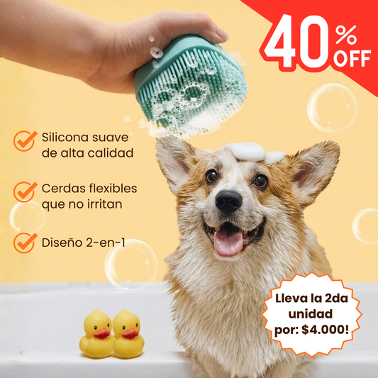 PawBubble™ - Esponja de Silicona con Dispensador