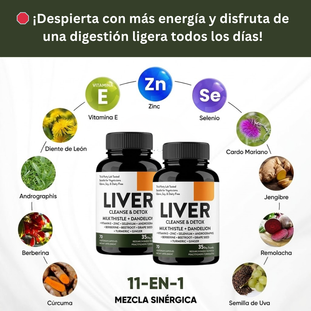 2x1 LiverReset Pro™ - Cleanse & Detox 70 CAPS