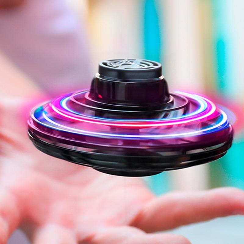 Spinner Volador Mini Dron Con Luces