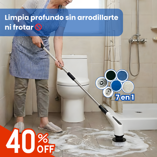 TurboBrush Pro™- Cepillo De Limpieza Electrico 7 En 1