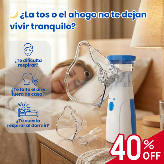 NebuCare™ - Nebulizador Portátil con Tecnología Avanzada para Niños y Adultos