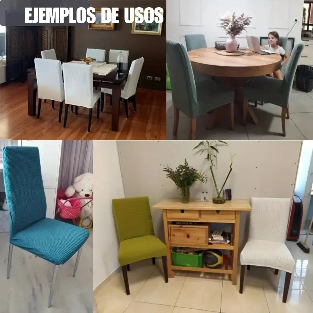 6x4 Fundas para Sillas con Relieve