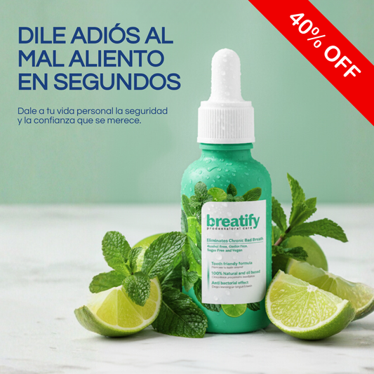 Breatify™ - Gotas contra el Mal Aliento