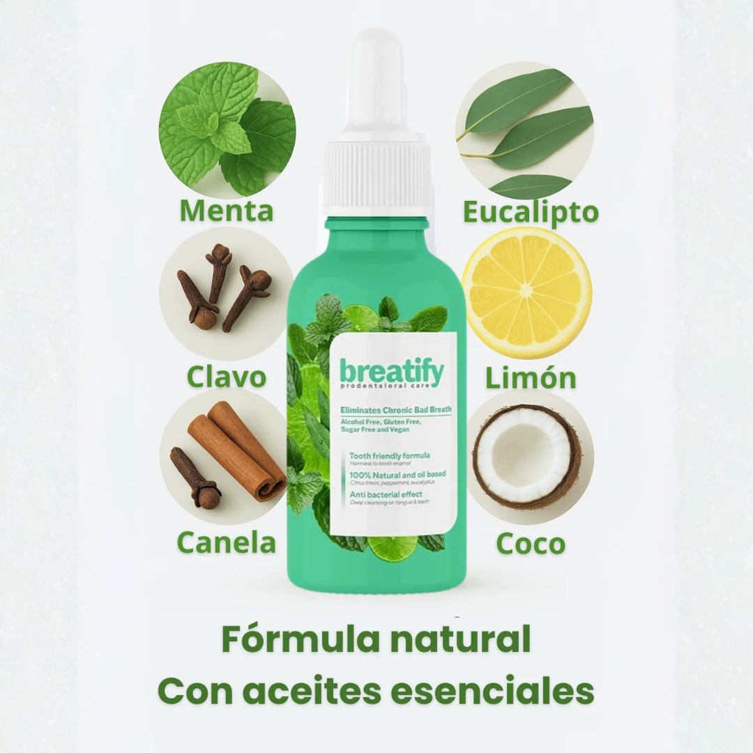 Breatify™ - Gotas contra el Mal Aliento