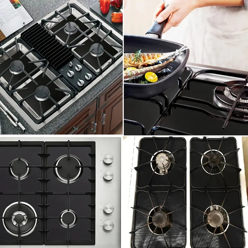 Pack 4 Protectores De Estufa Cocina Reutilizables