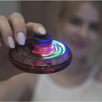 Spinner Volador Mini Dron Con Luces