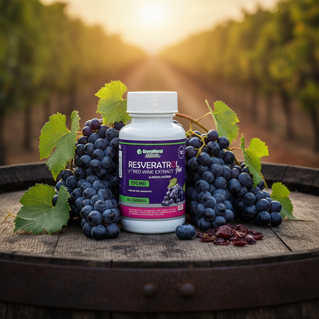 RESVERAPRO™ - 60 Cápsulas de Resveratrol Antioxidante