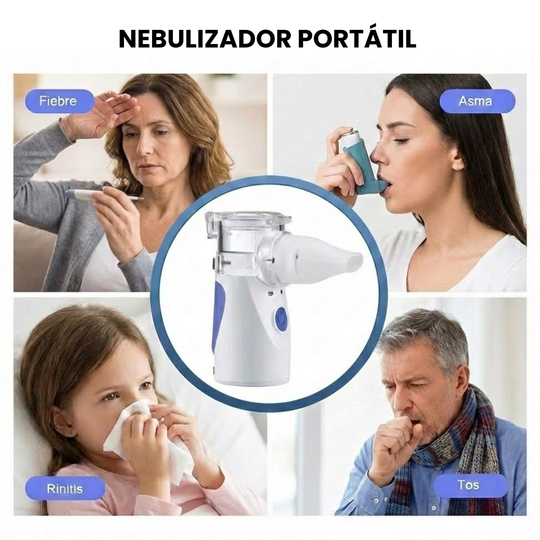 NebuCare™ - Nebulizador Portátil con Tecnología Avanzada para Niños y Adultos