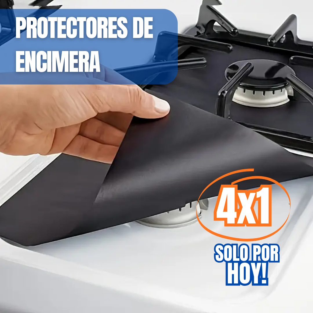 4x1 Protectores De Encimera Reutilizables - SafePatch™