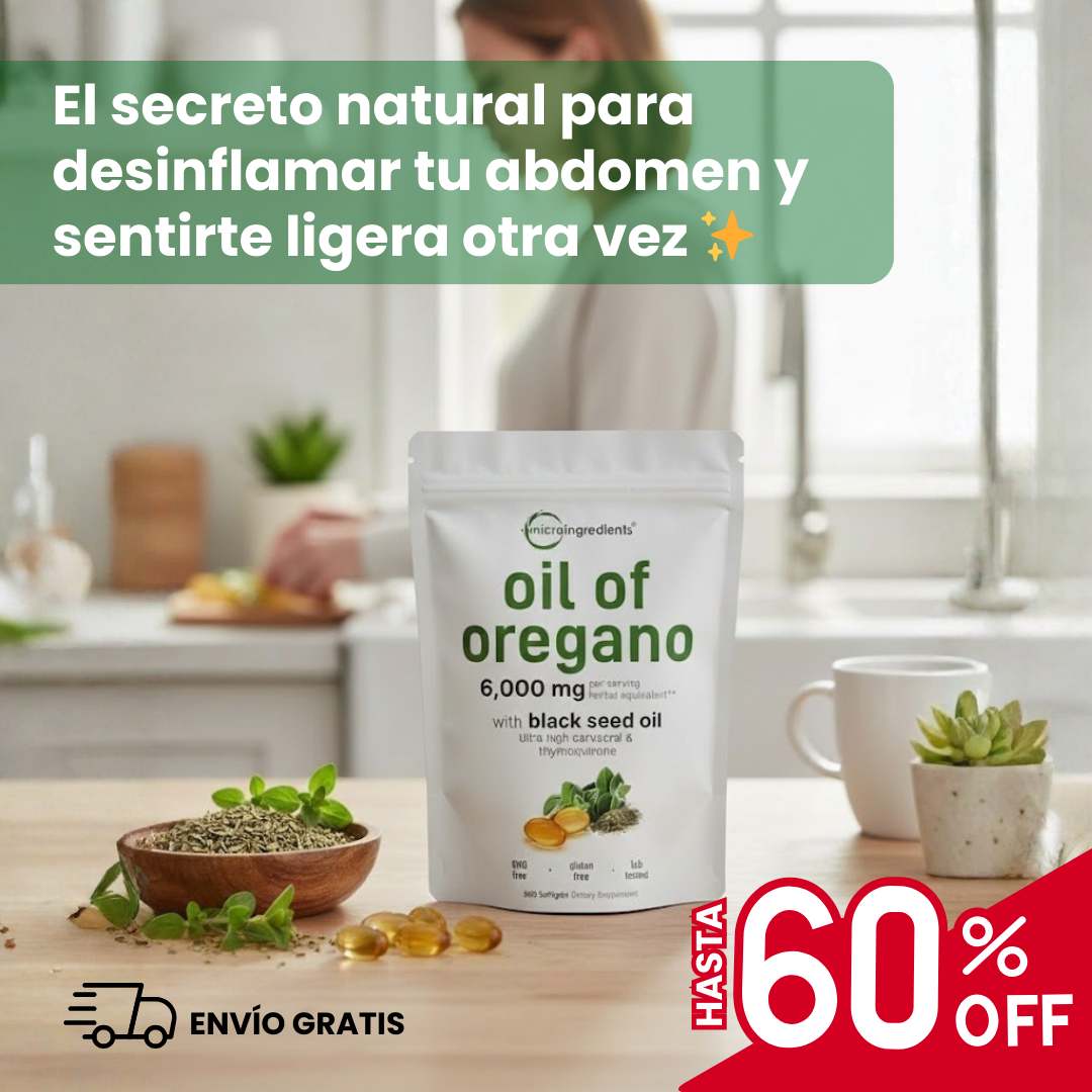 Oregan™ - 60 Cápsulas de Aceite de Oregano