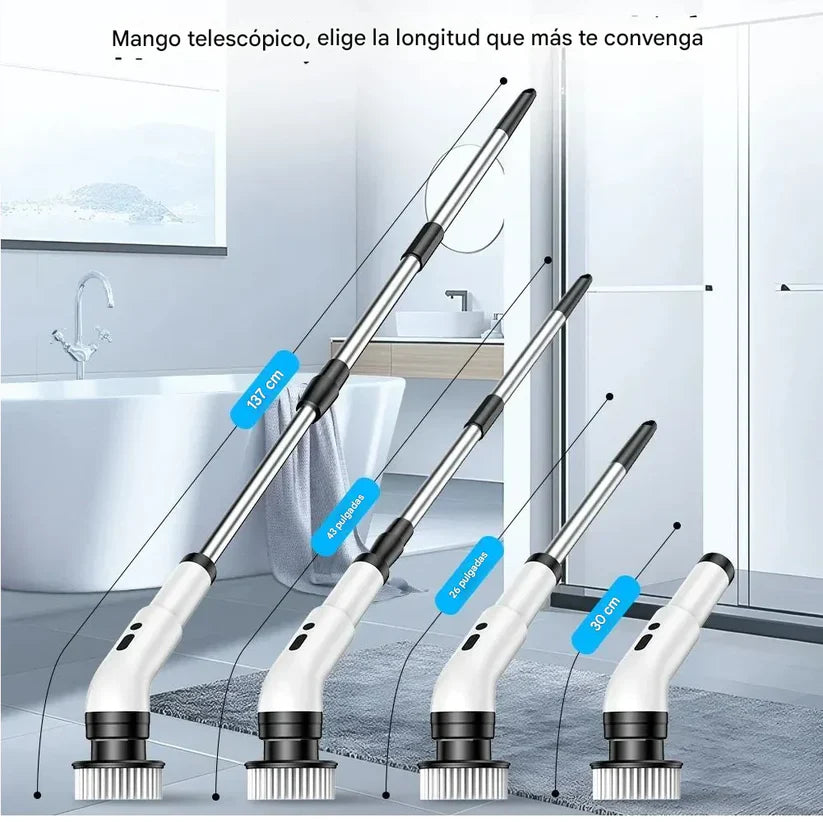 TurboBrush Pro™- Cepillo De Limpieza Electrico 7 En 1