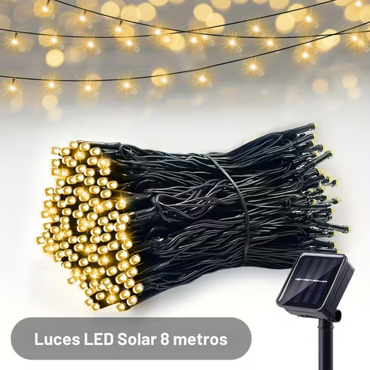 Guirnalda LED Solar de 10 Metros