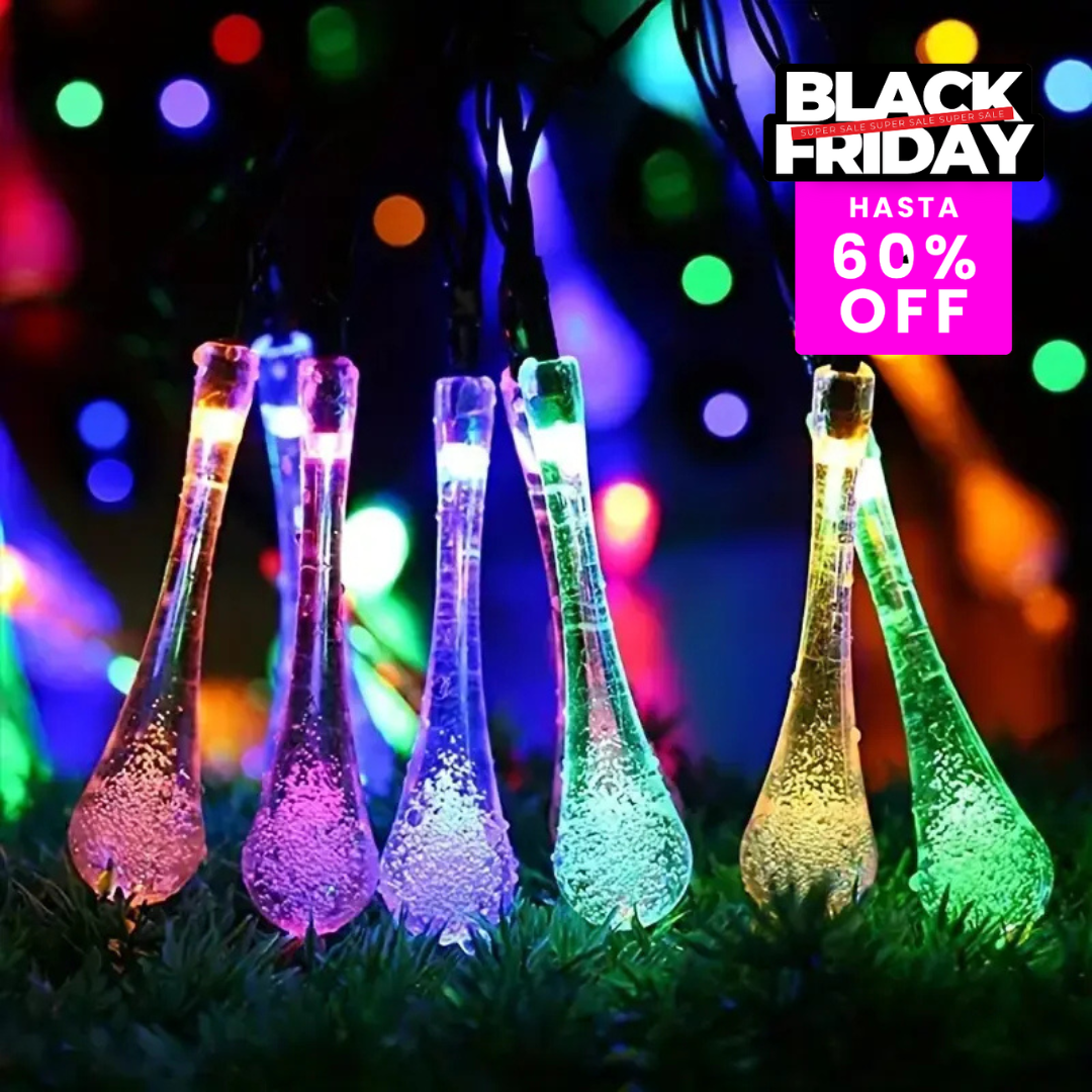 Oferta Black - Luces Led Solar Luz Multicolor 6 metros
