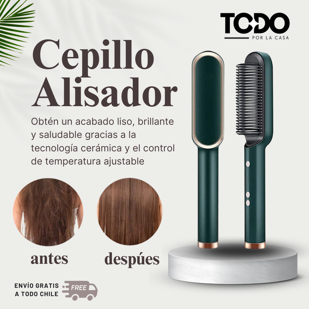 Cepillo Alisador Multifuncional