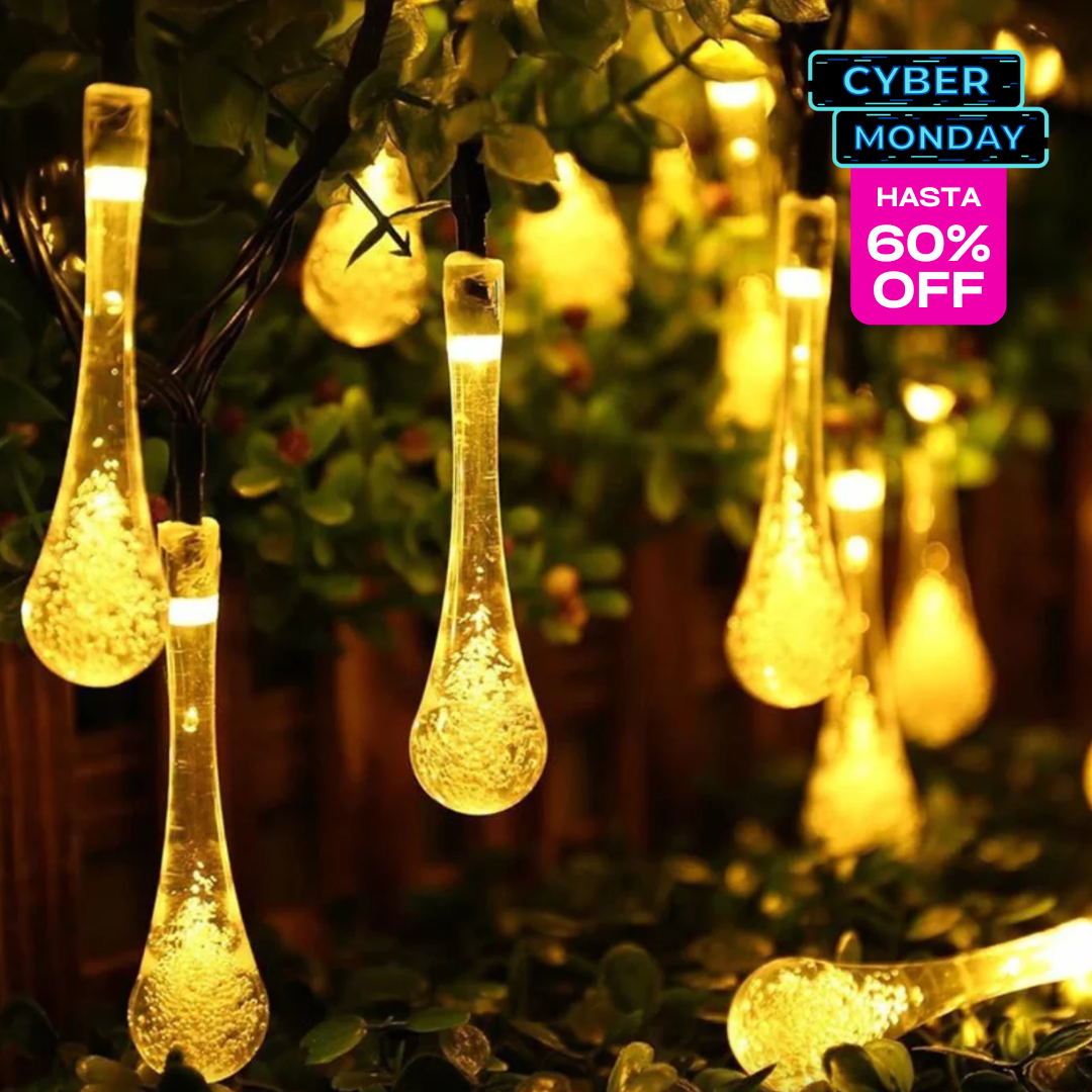 Oferta Cyber - Guirnaldas Luces Led Solar