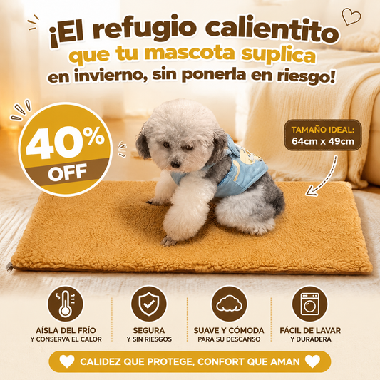 ThermoPet 360™ - Manta Termica para Mascotas 64x49cm