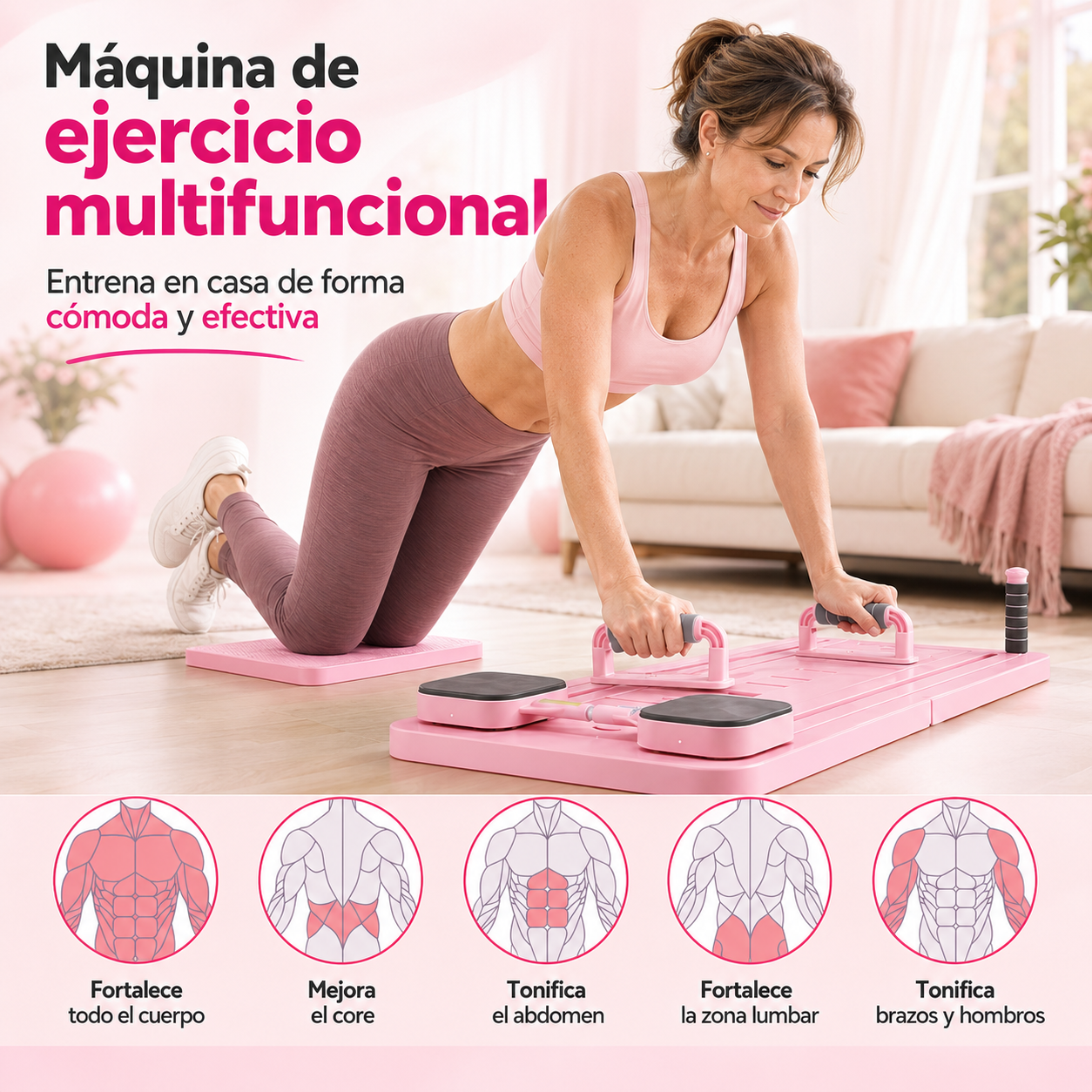 SculpBody™ - Maquina ejercicio en casa 4 en 1