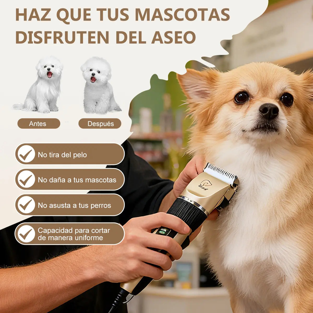 ProPet Shaver™ - KIT Cortapelos para Mascotas + REGALO