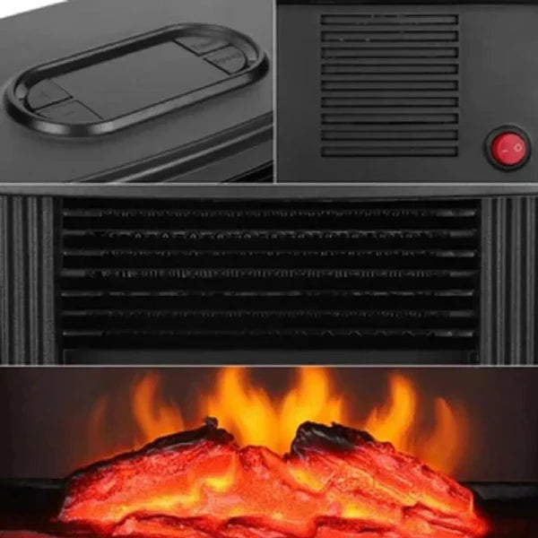 ThermoFlame Pro™ - Calefactor Electrico Portatil