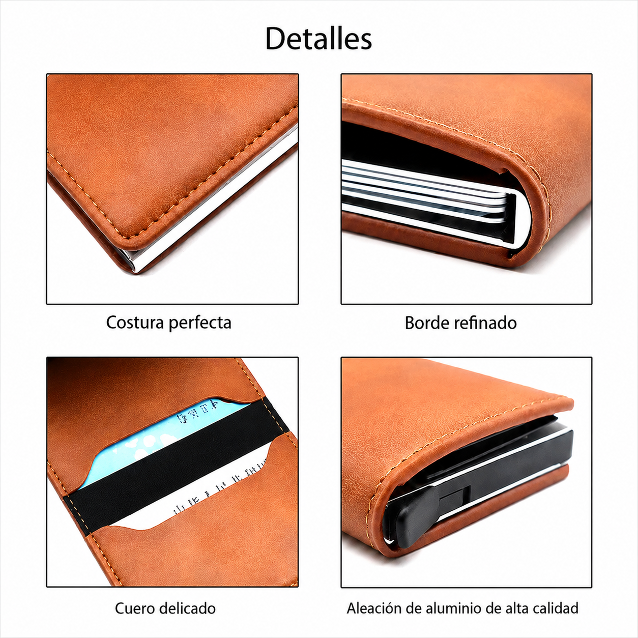 SlimSafe Wallet™ - Billetera para Hombre Portable