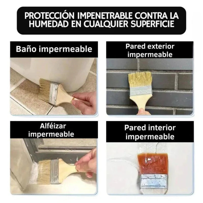 WaterBlock Pro™ - 2x1 Sellador Impermeable 300g + 2 Brochas GRATIS