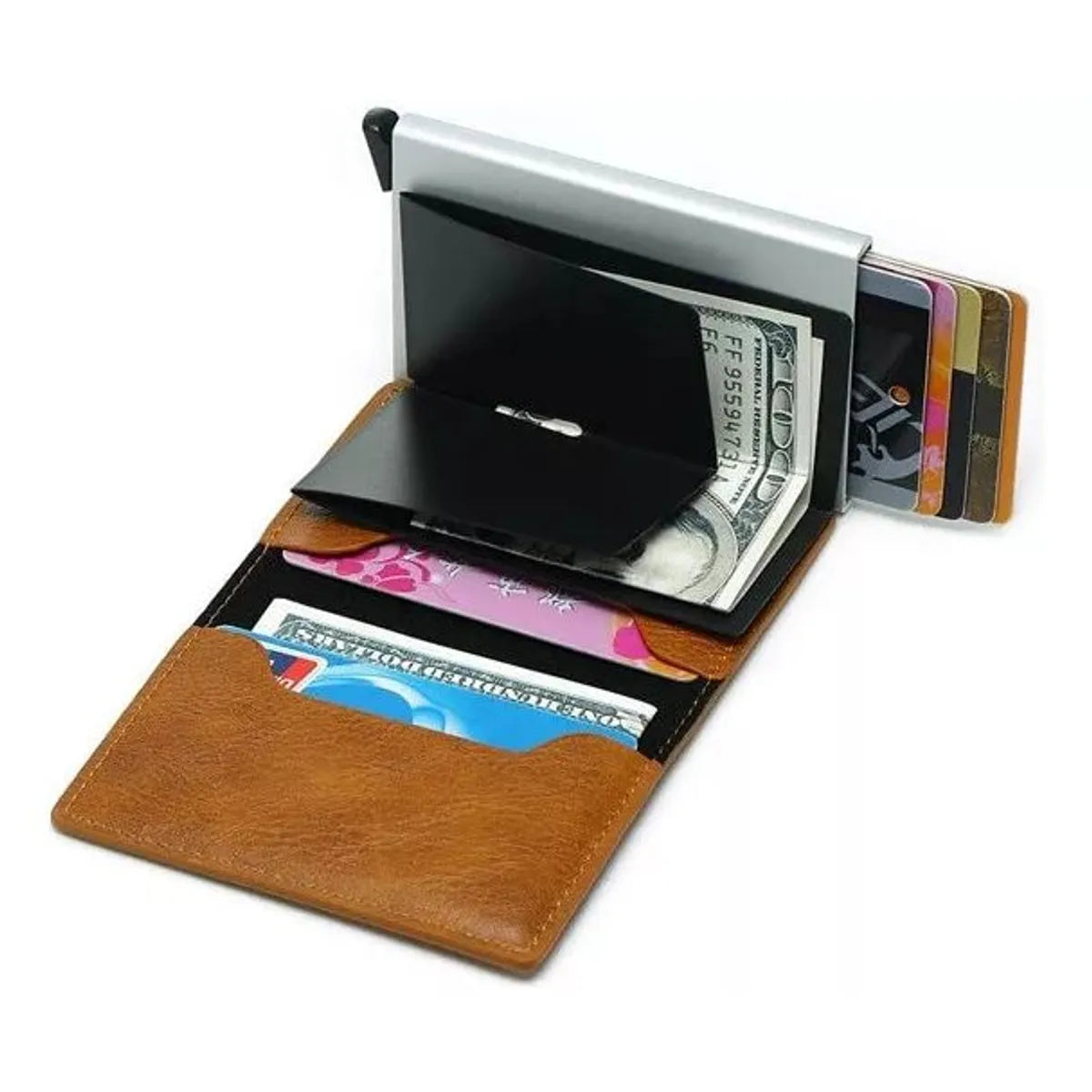 SlimSafe Wallet™ - Billetera para Hombre Portable