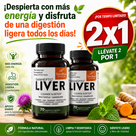 2x1 LiverReset Pro™ - Cleanse & Detox 70 CAPS