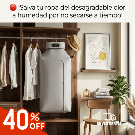 ThermoDry Pro™ - Secadora de Ropa Portátil Plegable